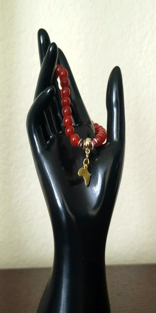 Red Carnelian Bracelet